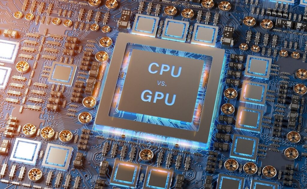 CPU and GPU