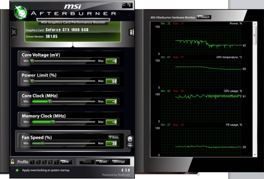 GPU Power Consumption Drops Adjust Power Management Settings