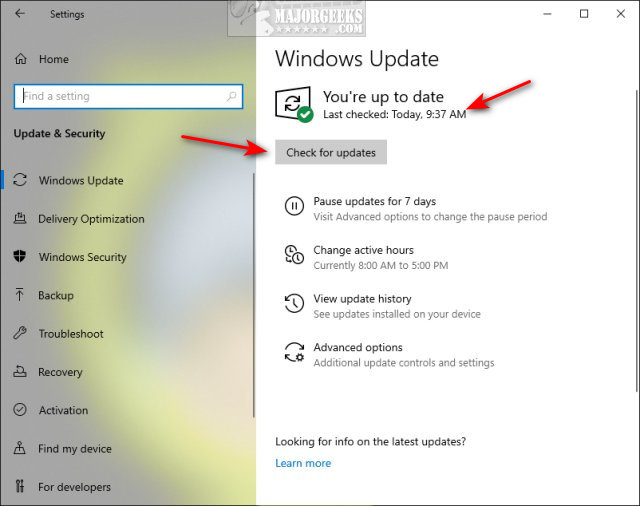 Perform Windows Updates