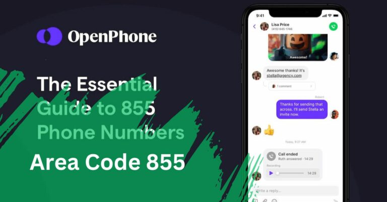 Area Code 855 – Ultimate Guide In 2024!